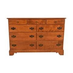 American Colonial Dresser or Chest of Drawers, Circa 1970s