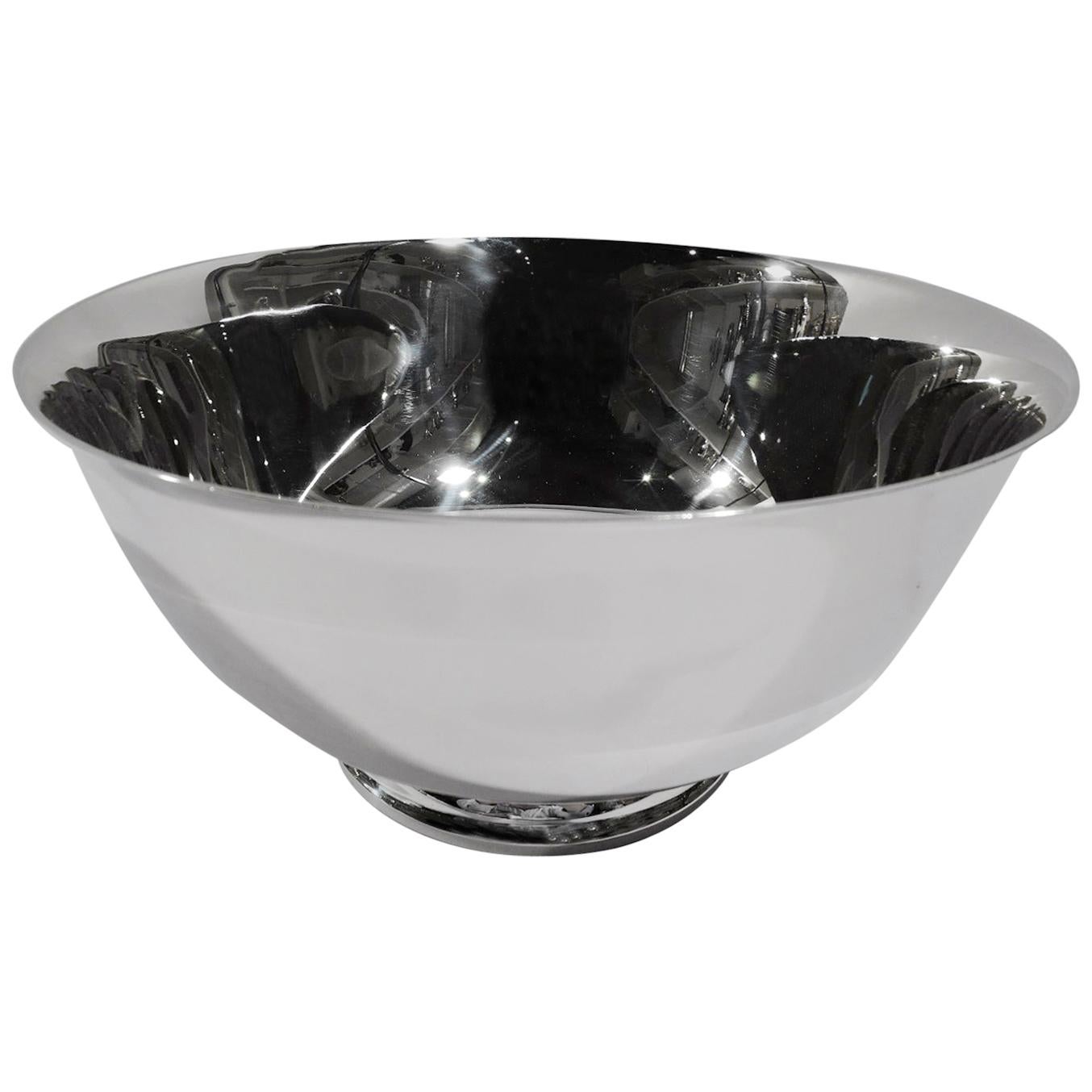 American Colonial Revival Sterling Silver Revere Bowl