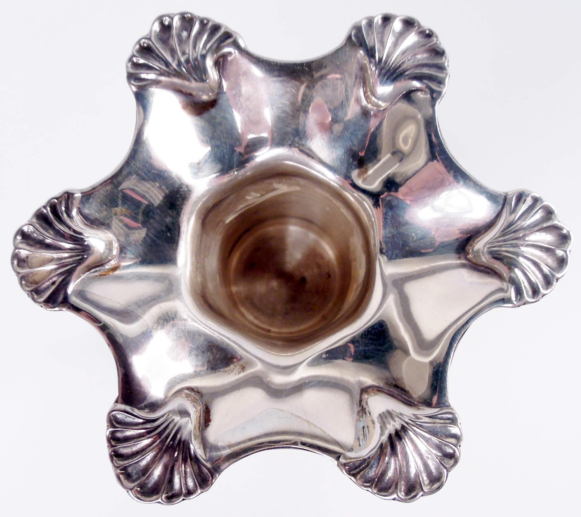 Américain Bougeoirs en argent sterling de style colonial américain d'après Myers Silver en vente