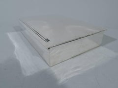 American Colonial Sterling Silver Keepsake Box by DeMatteo