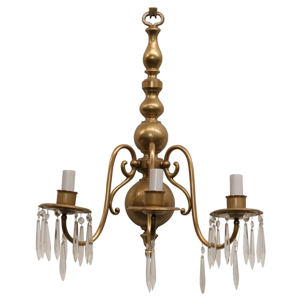 American Colonial Style Brass Wall Sconce