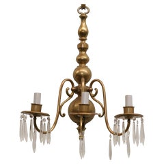 American Colonial Style Brass Wall Sconce