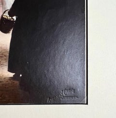 Vintage Large Albumen Photo Jerusalem Photograph American Colony Jerusalem Old City Market