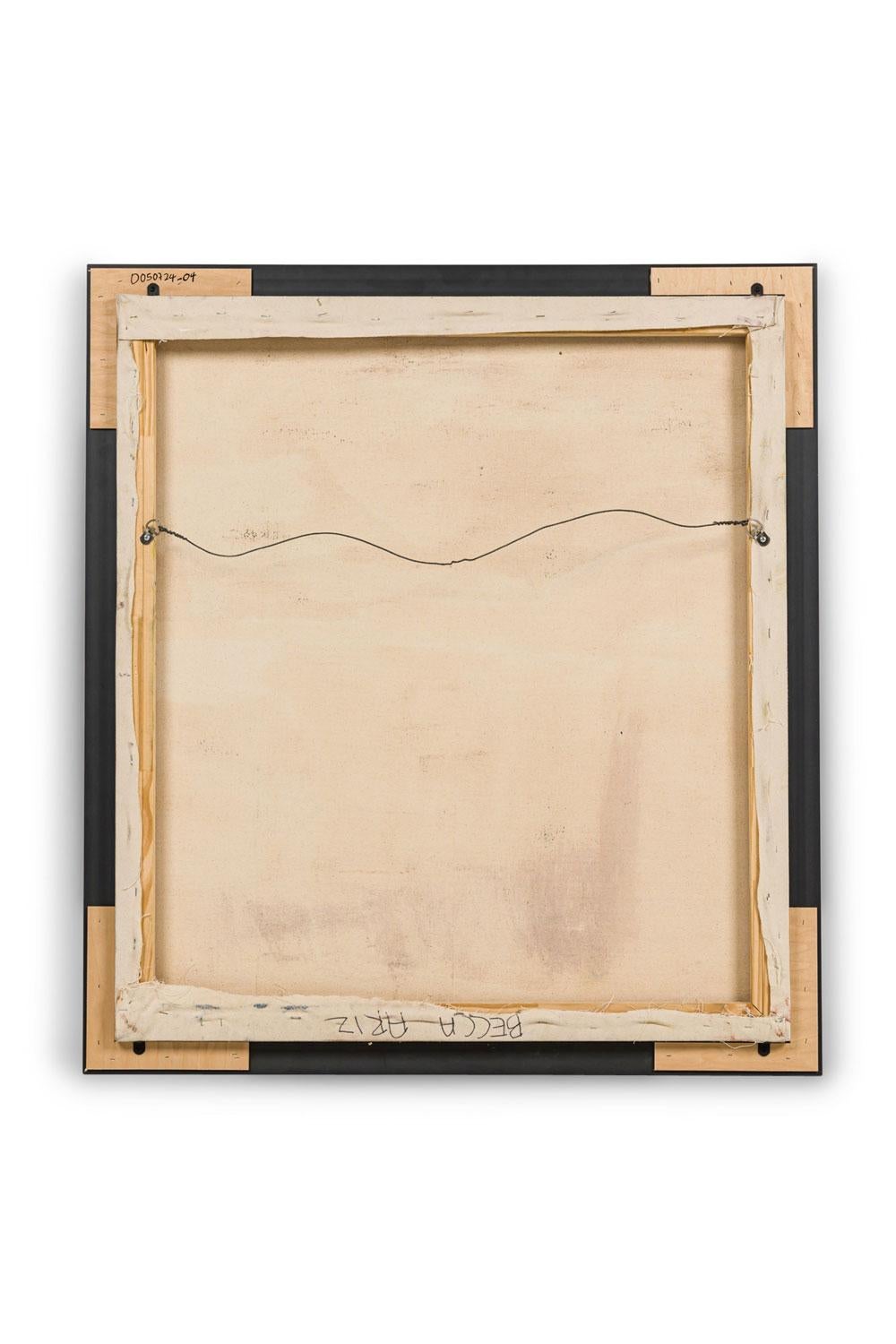 Amerikanische Zeitgenössische Abstrakte Collage Stil Malerei (Zusammensetzung) im Angebot