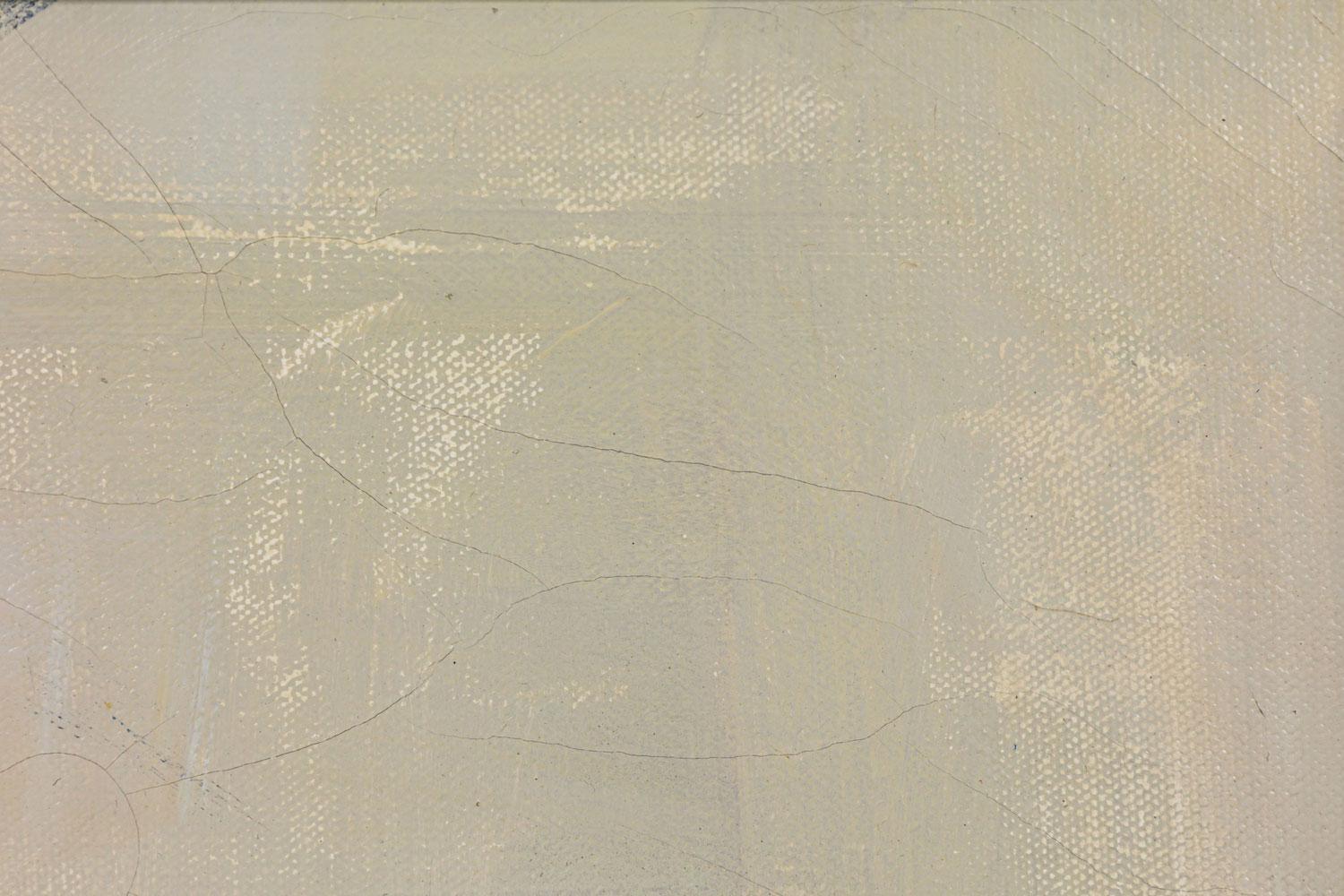 Amerikanischer Zeitgenössischer Abstrakter Expressionismus Schwarz-Weiß-Malerei im Zustand „Gut“ im Angebot in Queens, NY