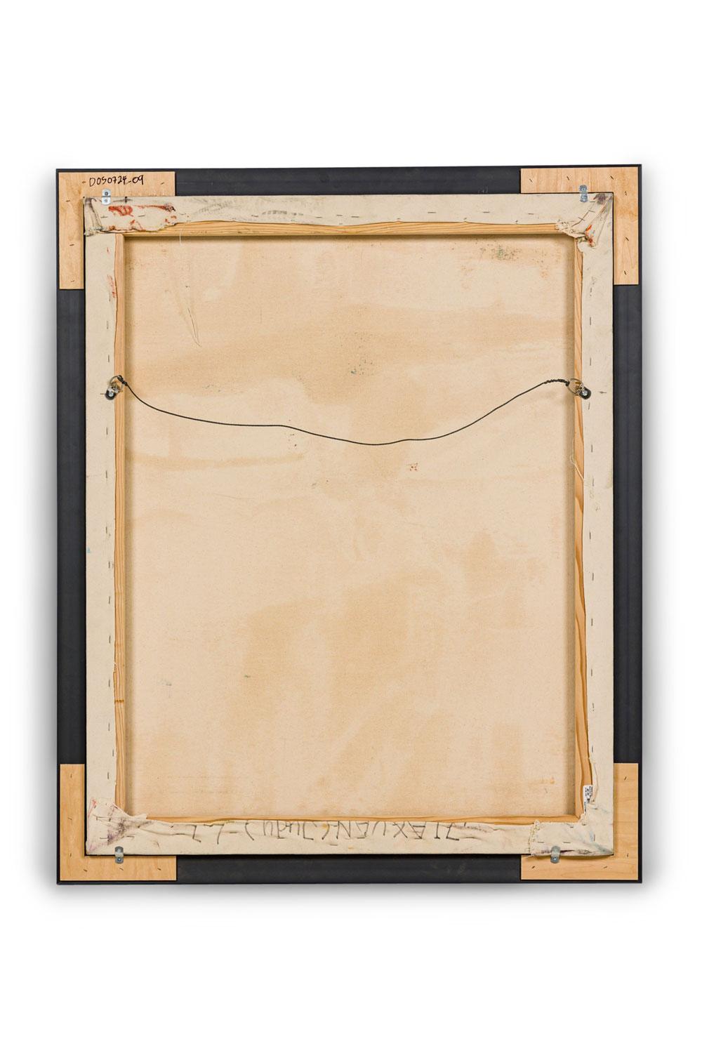 American Contemporary Abstract Multicolored Collage Style Painting im Angebot 1