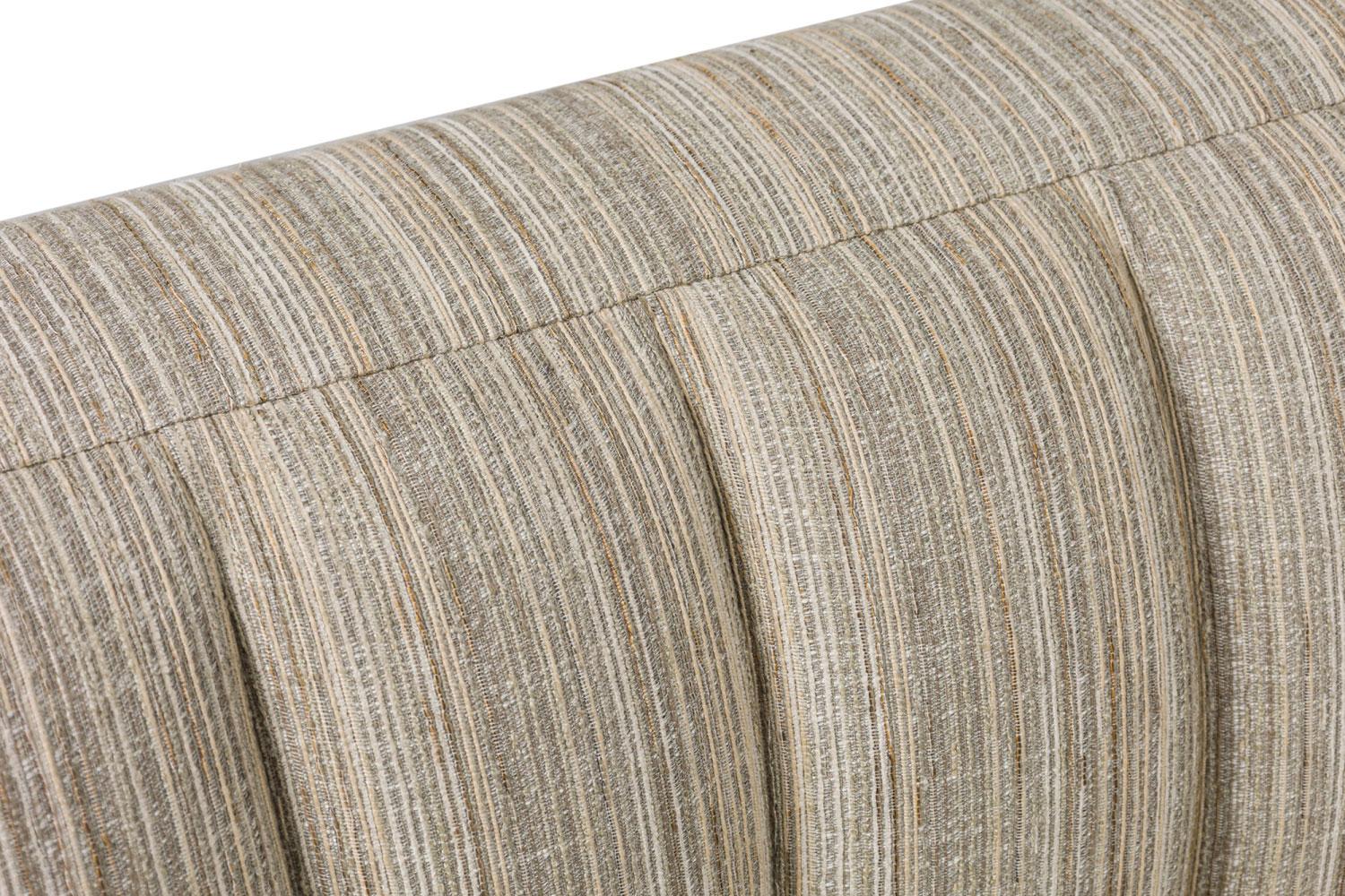 Duvet American Contemporary L shaped Channel 2 Piece Sectional en vente