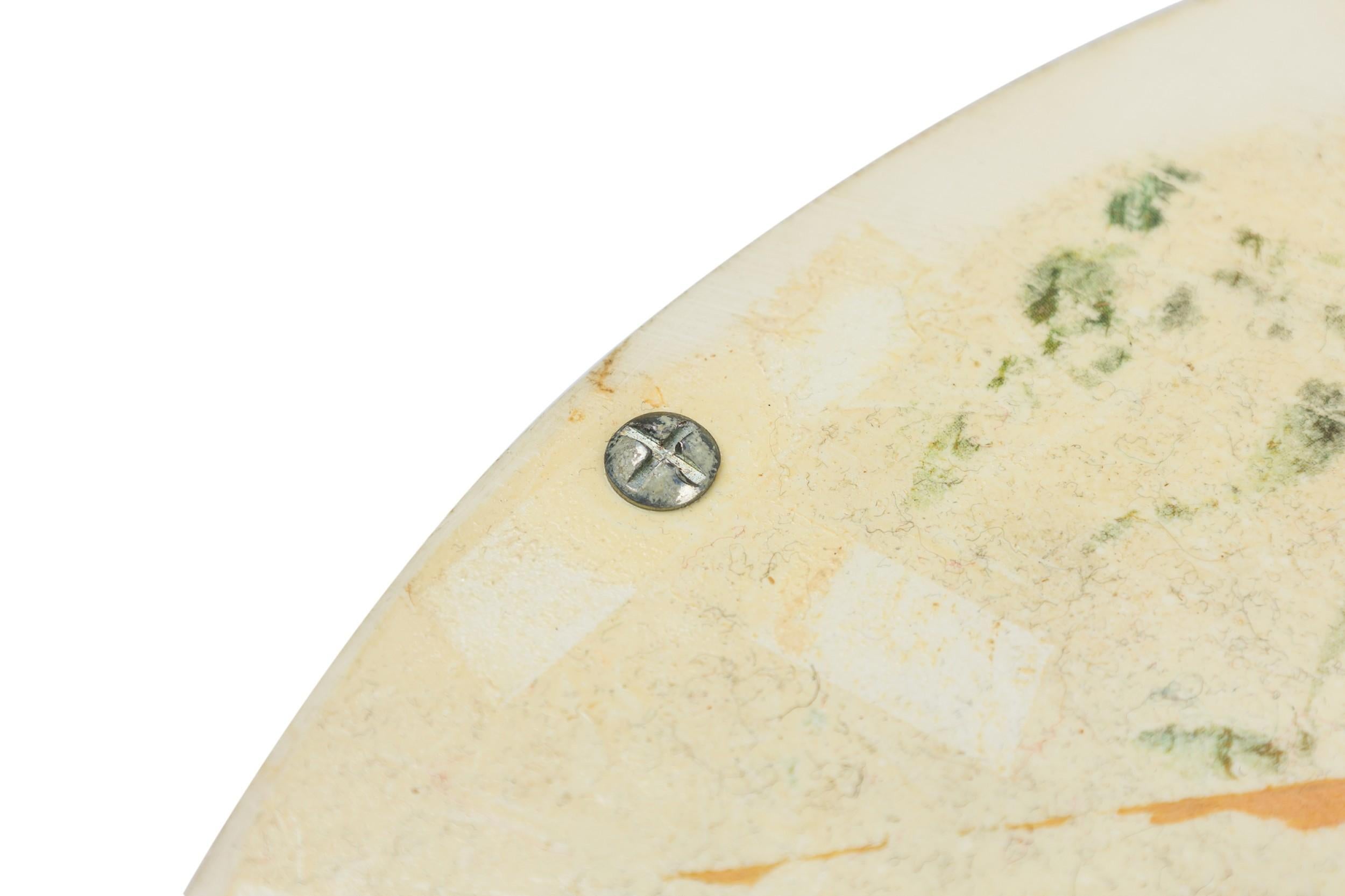 American Contemporary Lucite and Abalone Tray im Angebot 3