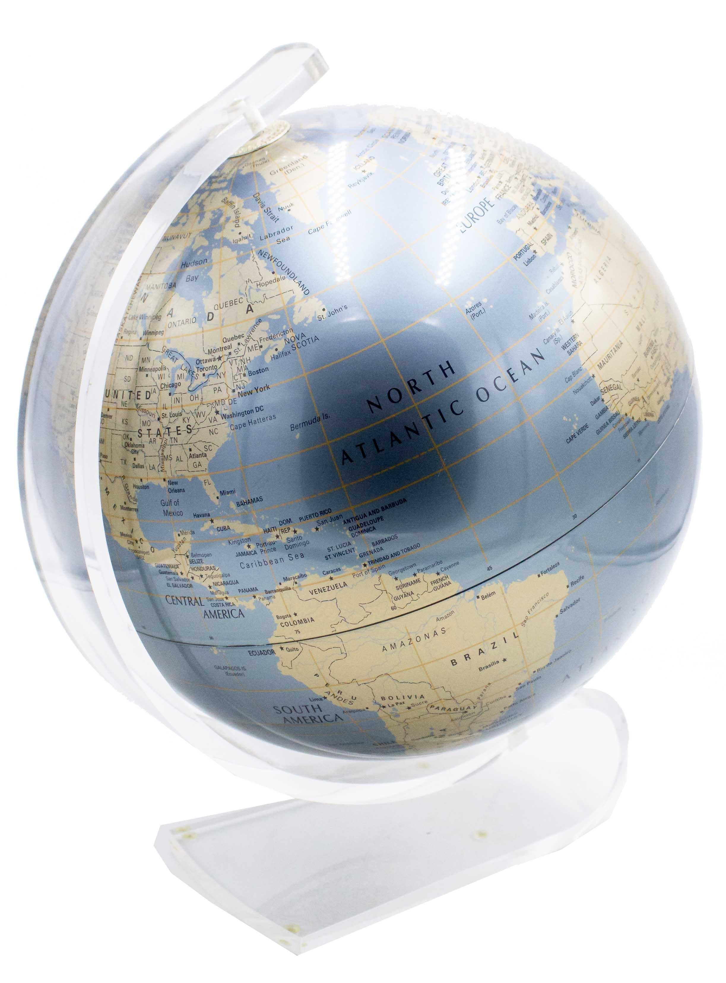 Américain Globe en métal AM Contemporary en vente