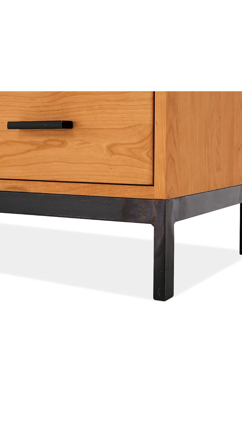 American Contemporary Modern Solid Maple & Steel Credenza By Room & Board 5