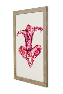 American Contemporary Superhero Smoke Poster of Spider-man