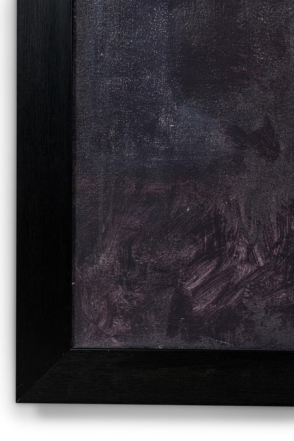 Peinture contemporaine américaine de style collage abstrait jaune et blanc Bon état - En vente à Queens, NY