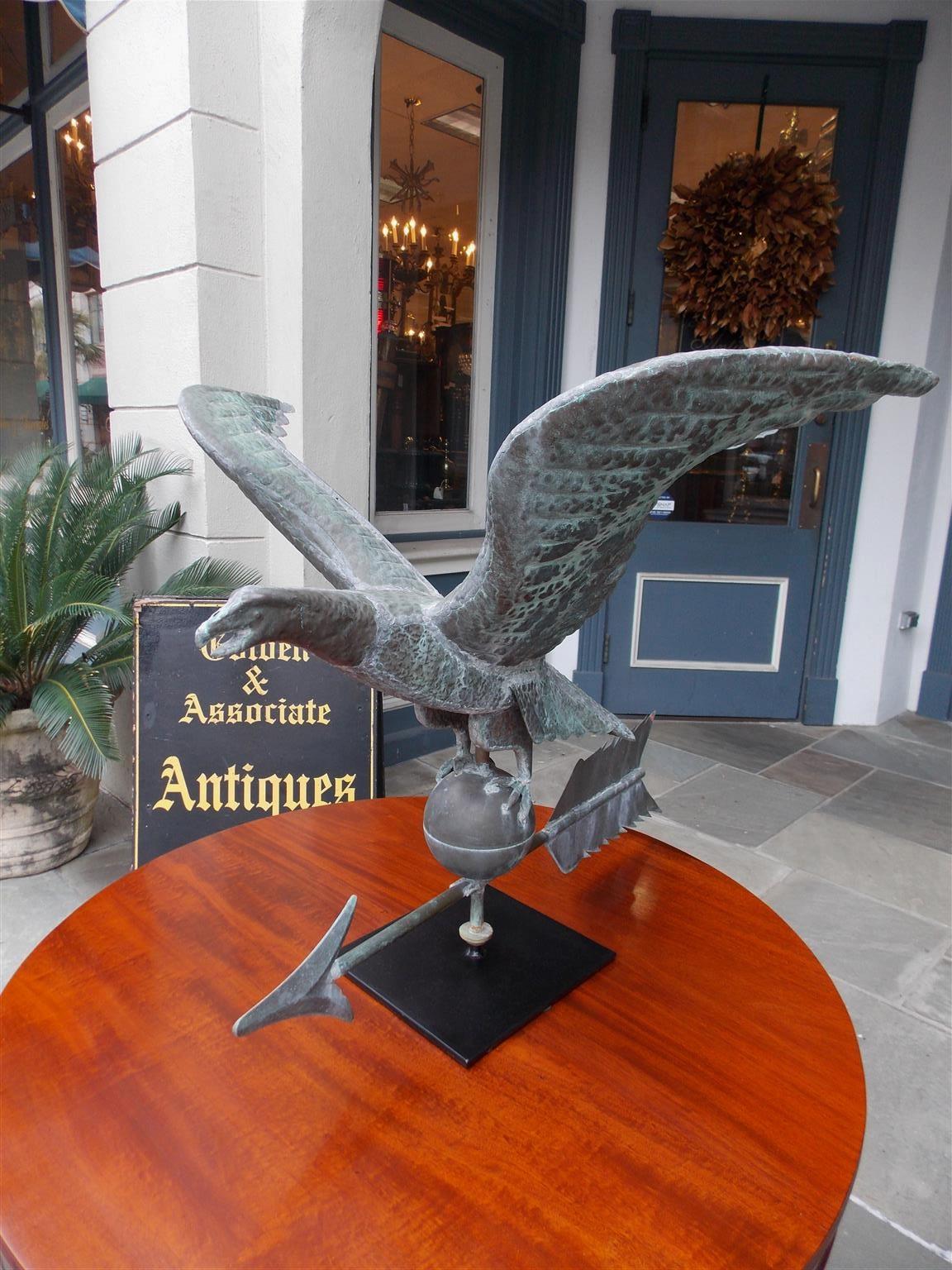 antique eagle weathervane