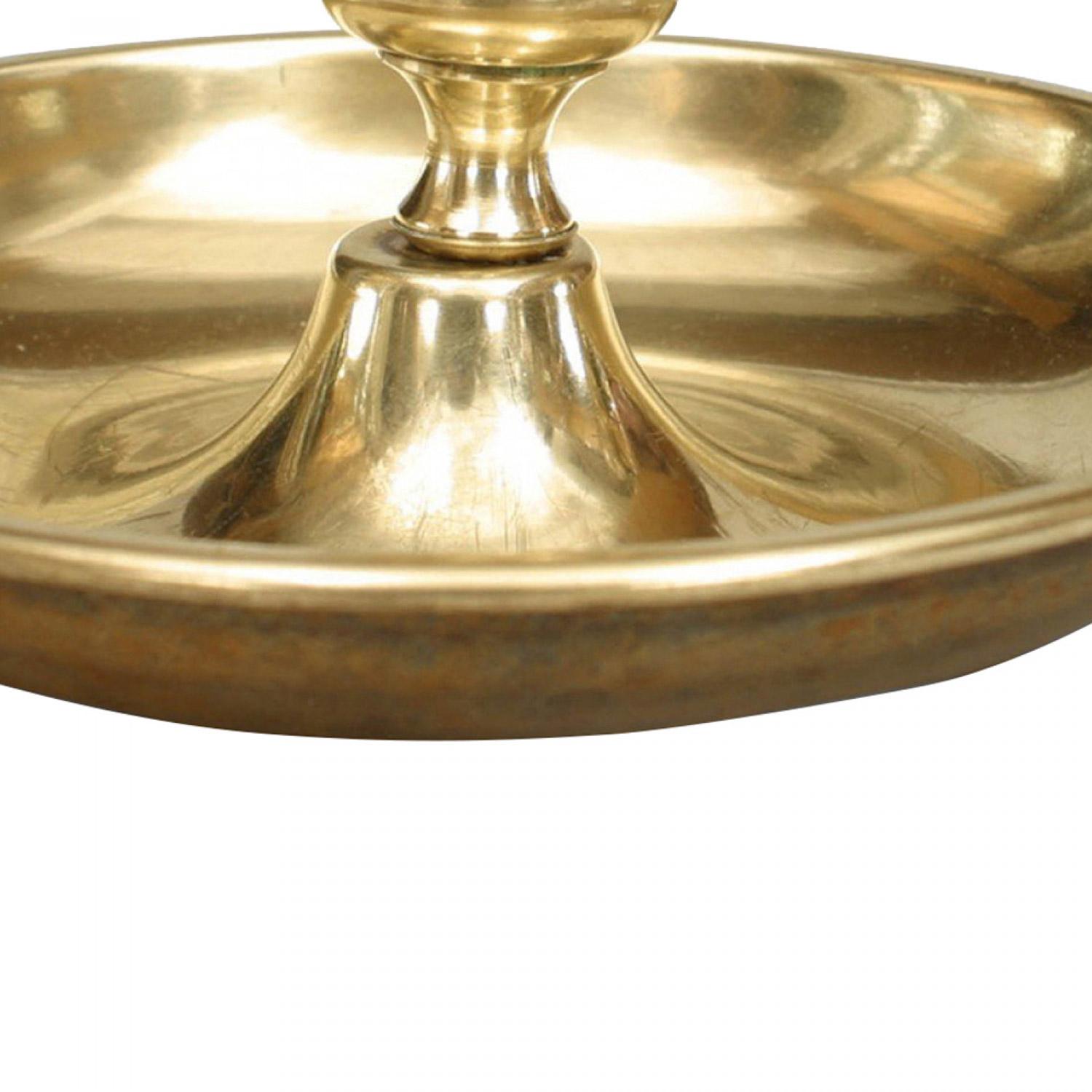 Candeliere in ottone American Country In condizioni buone in vendita a Queens, NY