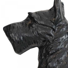 American Country Cast Iron Dog Doorstop