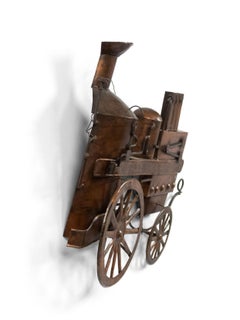 American Country Coppe Engine Wall Plaque