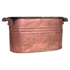 American Country Copper Cauldron Pot
