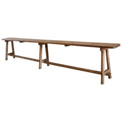 American Country Hepplewhite Bench