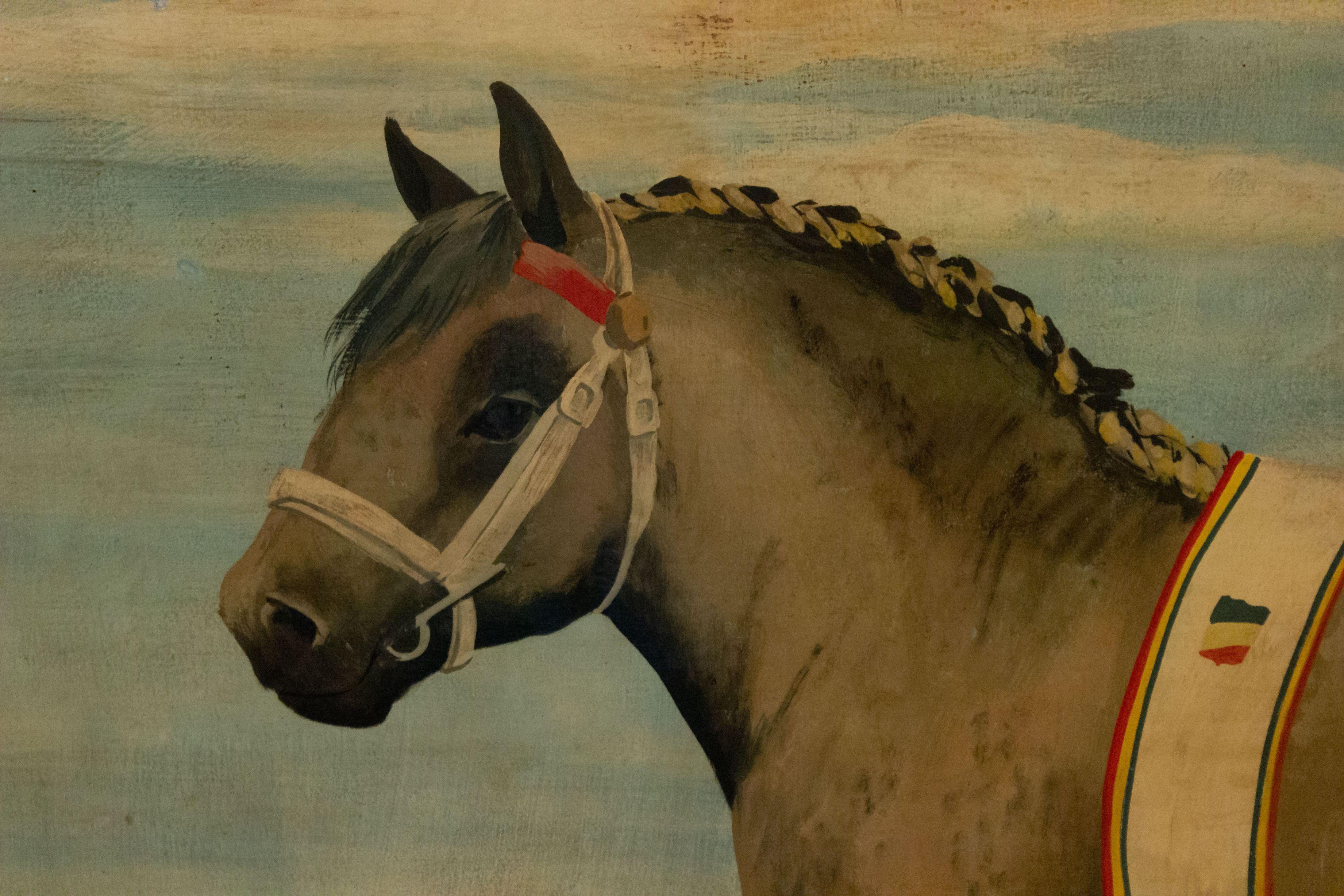 Caballo de campo americano Brabante Pintura De campo en venta
