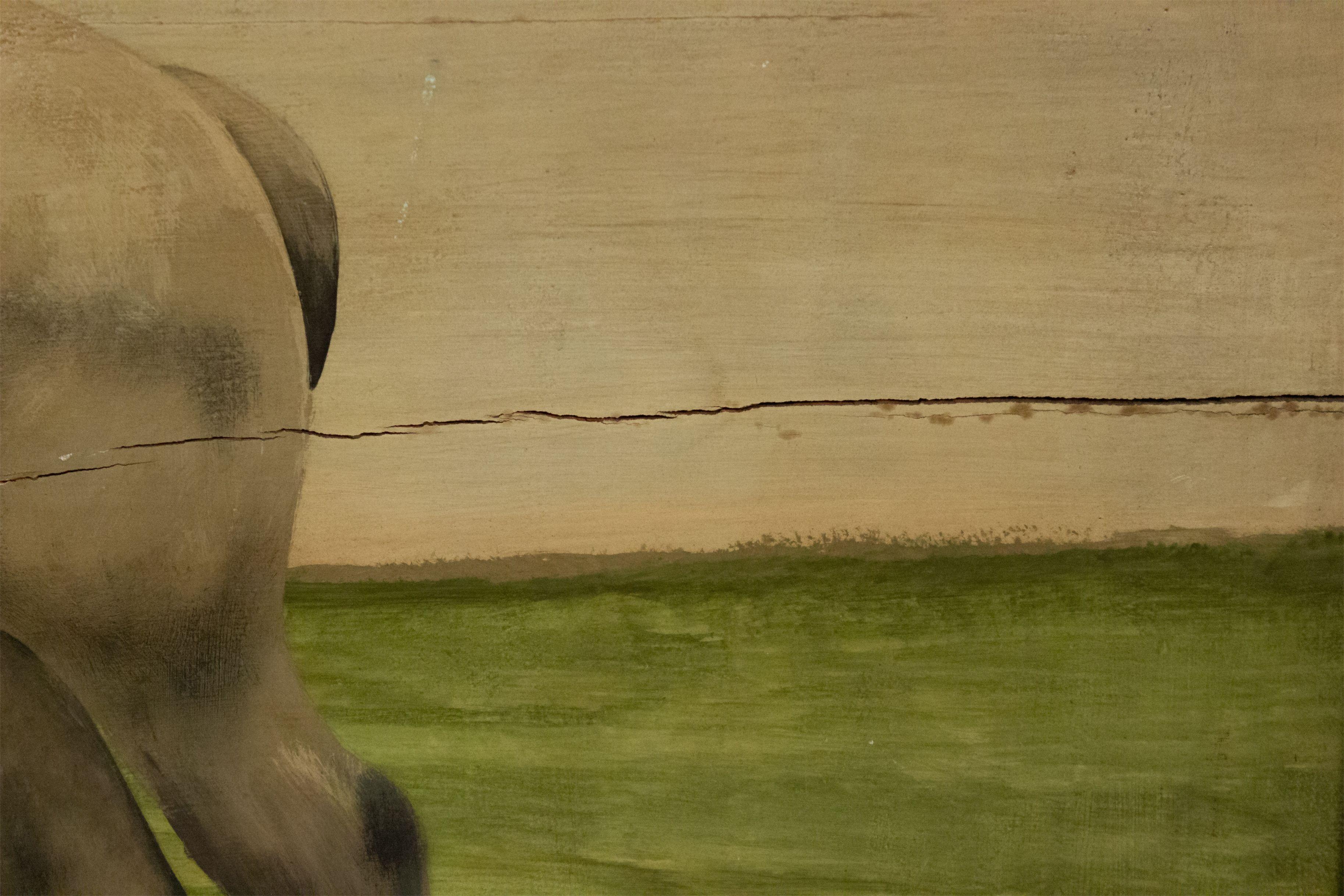 Américain Peinture bretonne sur cheval de campagne américain en vente