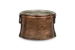 American Country Large Copper Firewood Bucket