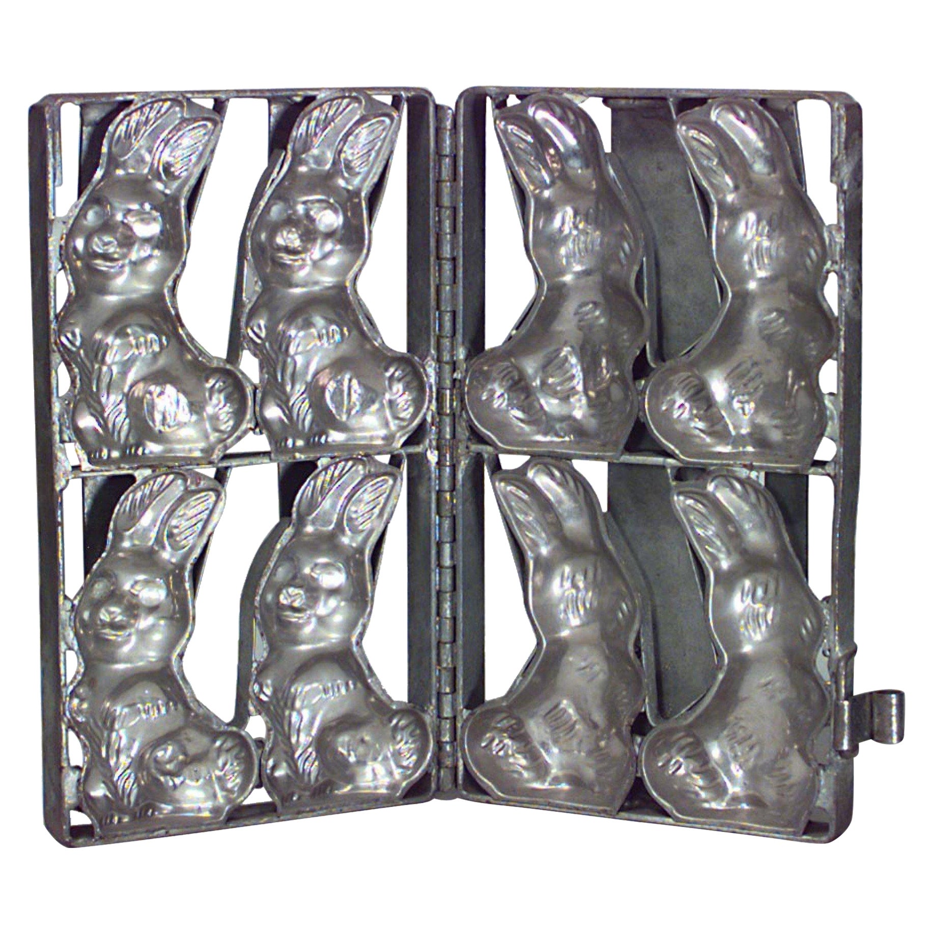 American Country Metal Rabbit Shaped Chocolate Mold