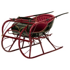American Country One-Horse Albany Cutter Sleigh