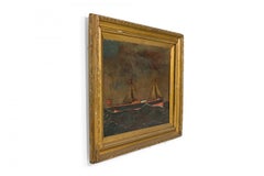 American Country Seascape Painting