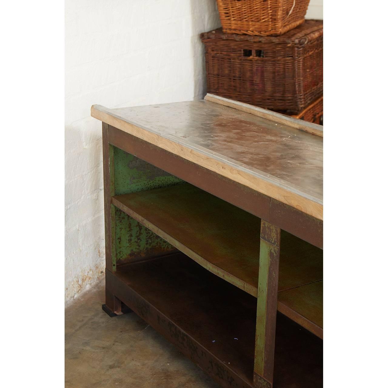 American Country Store Counter/Bar In Distressed Condition In Culver City, CA