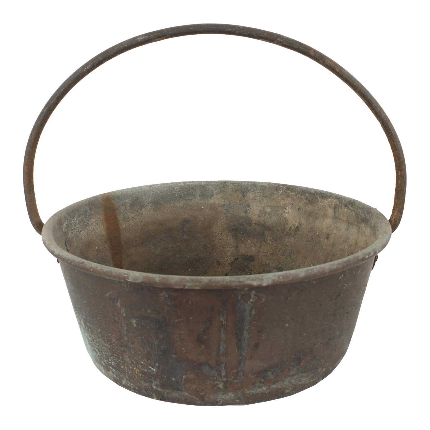 American Country Style Brass Cauldron