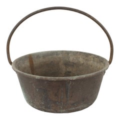 American Country Style Brass Cauldron