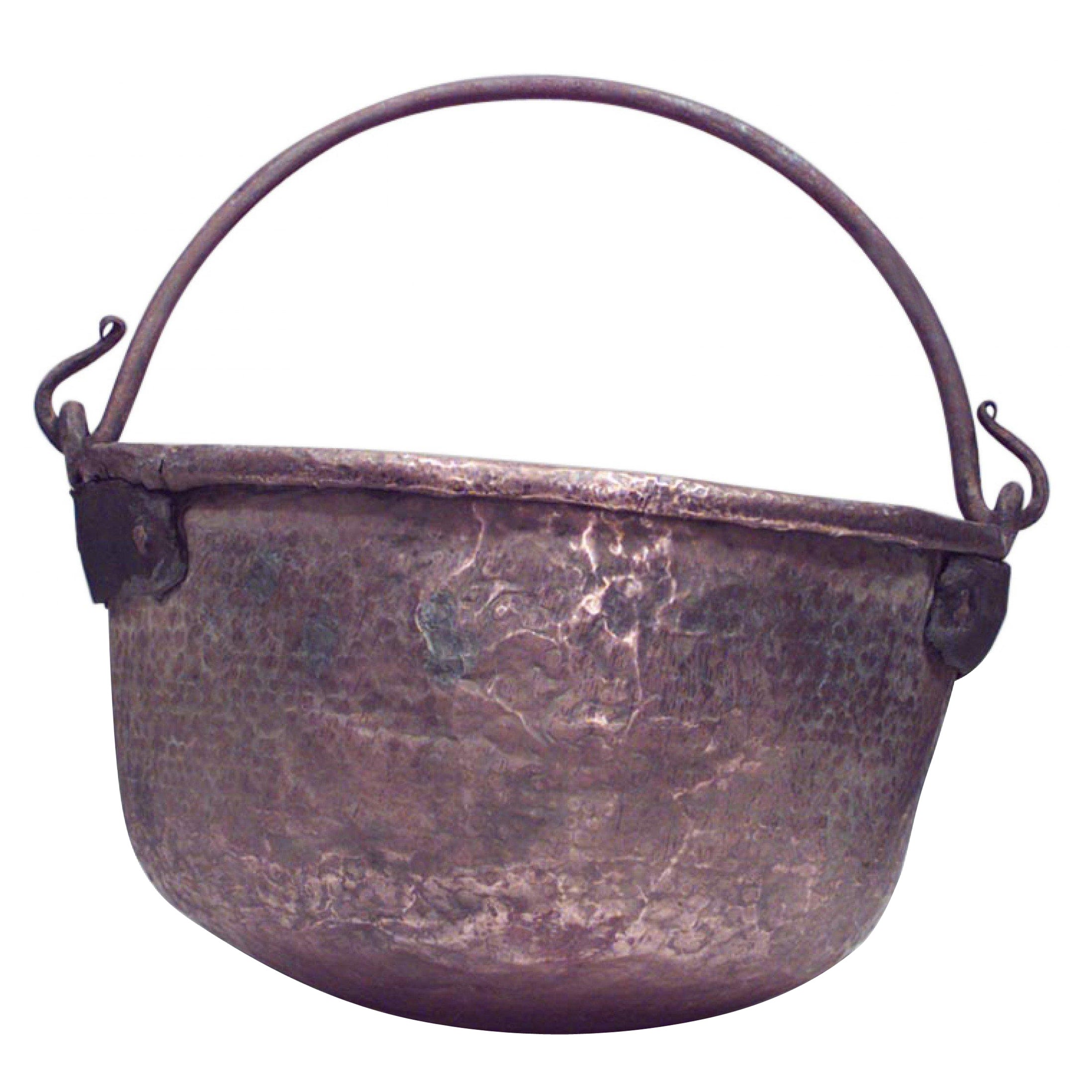 American Country Style Copper Cauldron