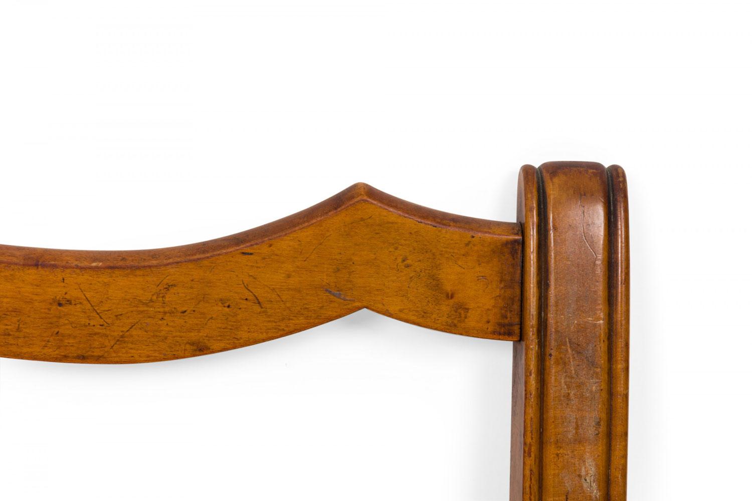 Américain American Country Style Maple Twin Size Bed en vente