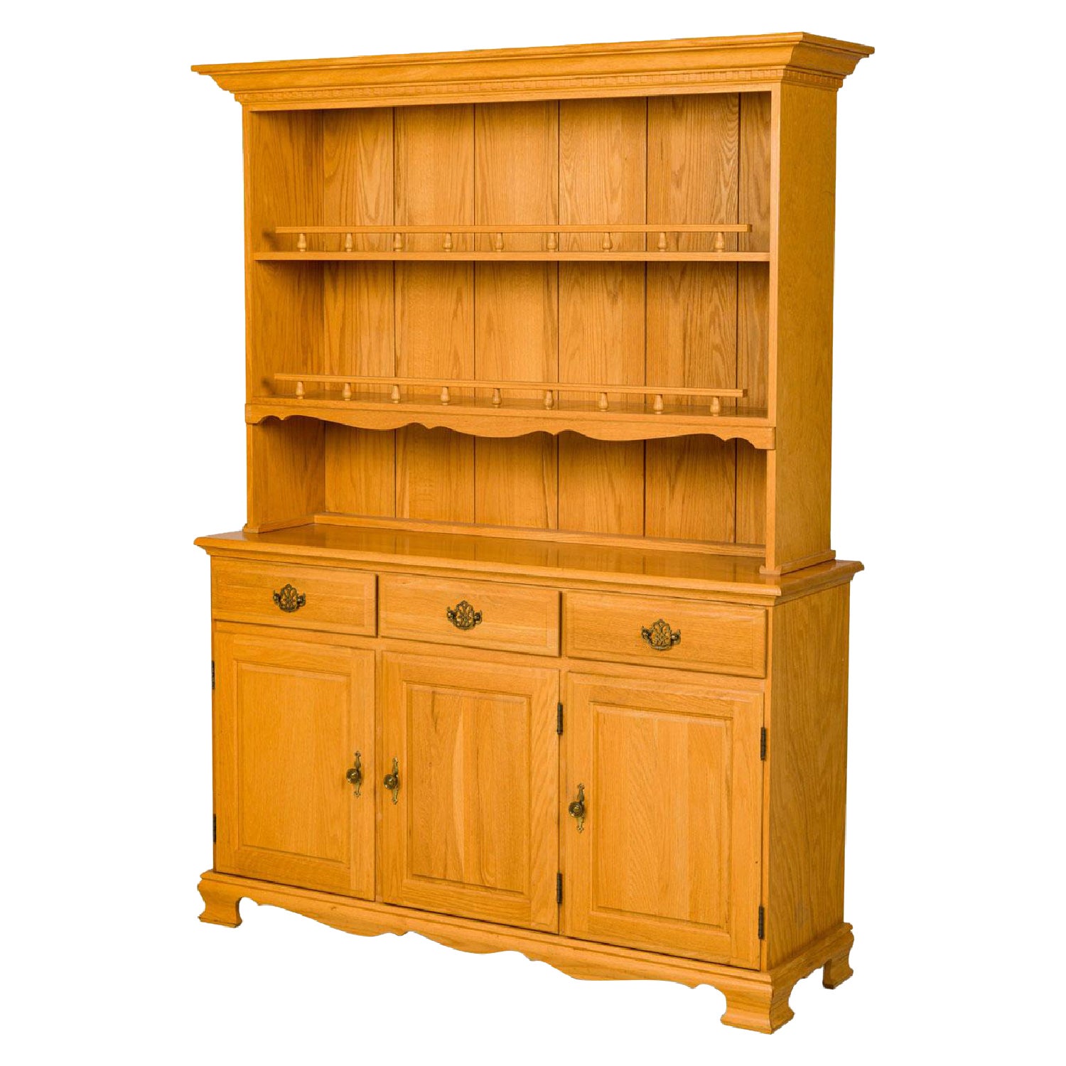 American Country Style Provincial Farmhouse Hutch For Sale