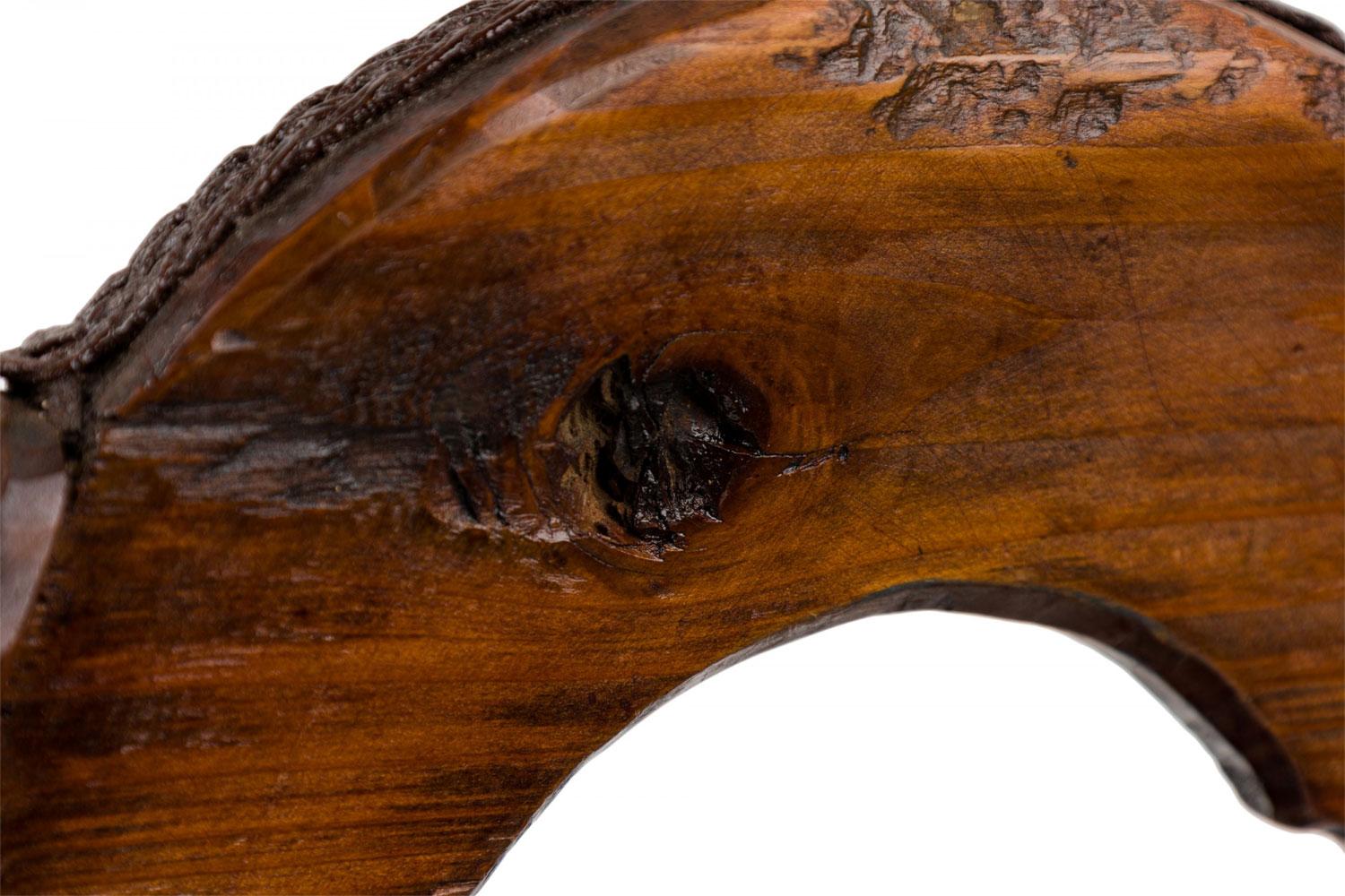 Porte-parapluies en bois avec poignée en vente 3