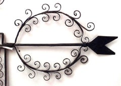 American Country Wrought Iron Weather Vane