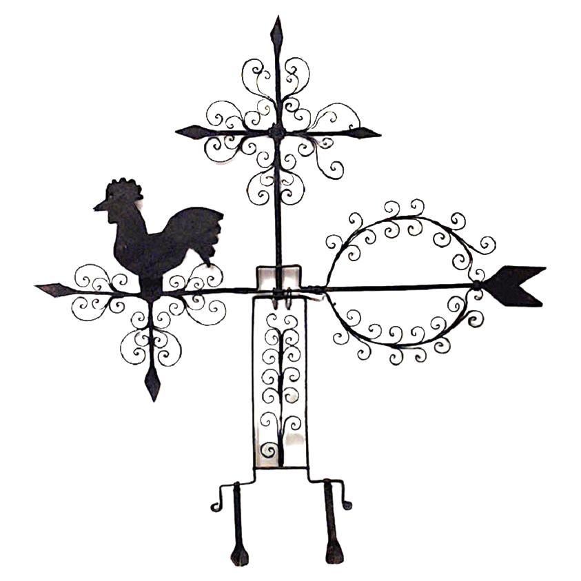 American Country Wrought Iron Weather Vane