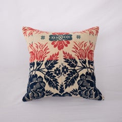 American Coverlet Pillow Cover, North America, 19th Century