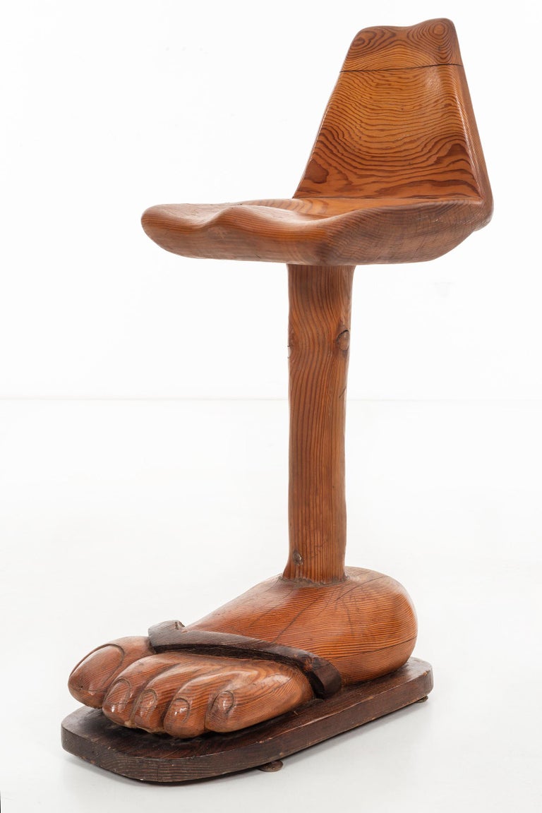 American Craft Foot 'BAR' Stools For Sale at 1stdibs