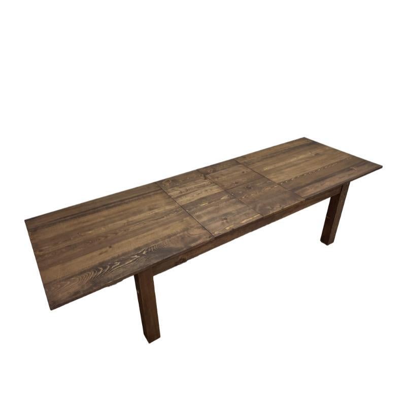 Contemporary American Craftsman Extendable Chestnut Dining/Conference Table, Made to Order For Sale