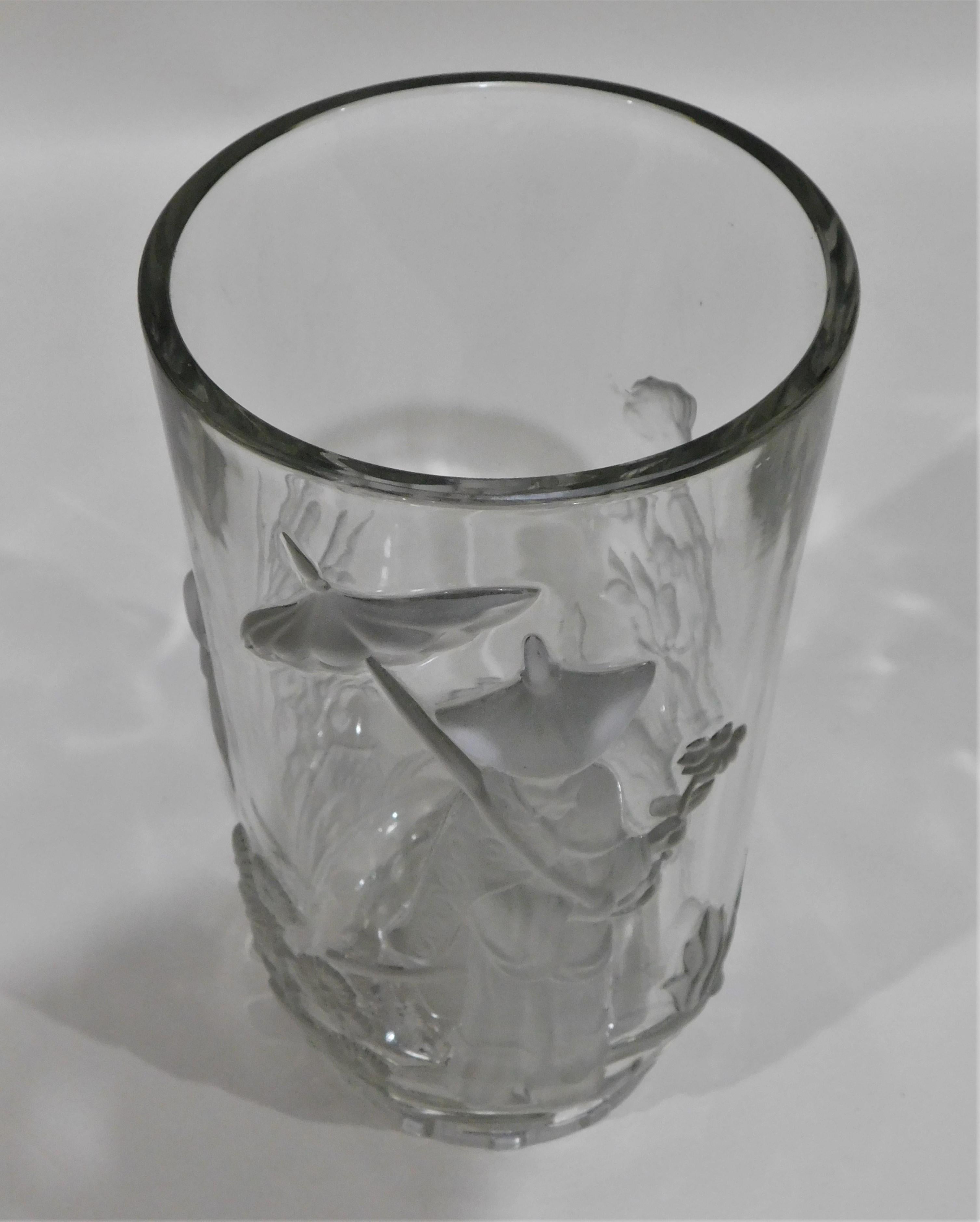 verlys glass vase