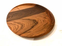 American Dark Solid Walnut Tray by Richard Hudson