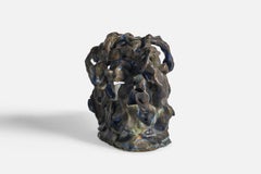 American Designer, Abstract Sculpture, Ceramic, USA, 1970s