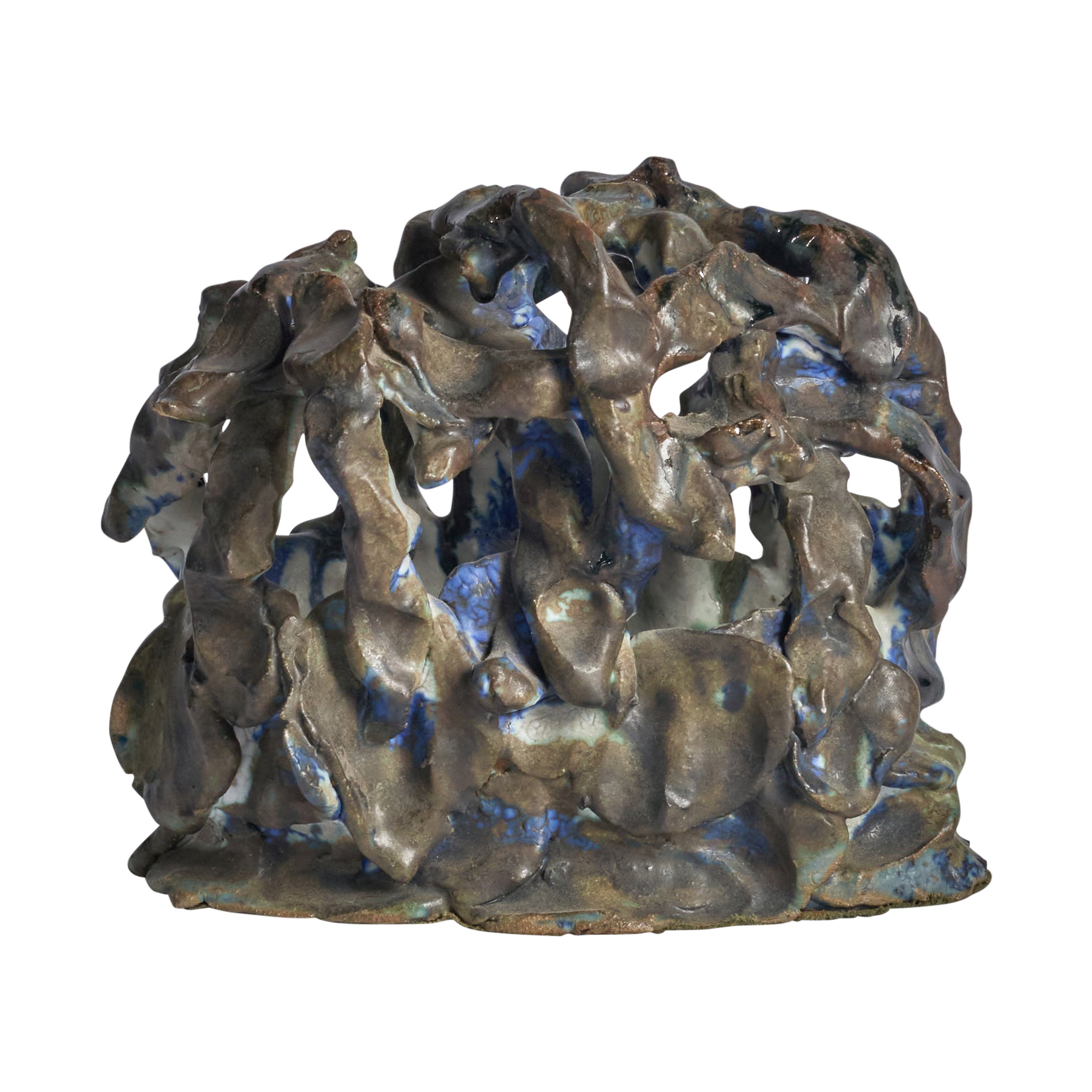 Designer americano, Scultura astratta, Ceramica, USA, anni '70