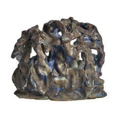 Créateur américain, Sculpture abstraite, Céramique, États-Unis, 1970