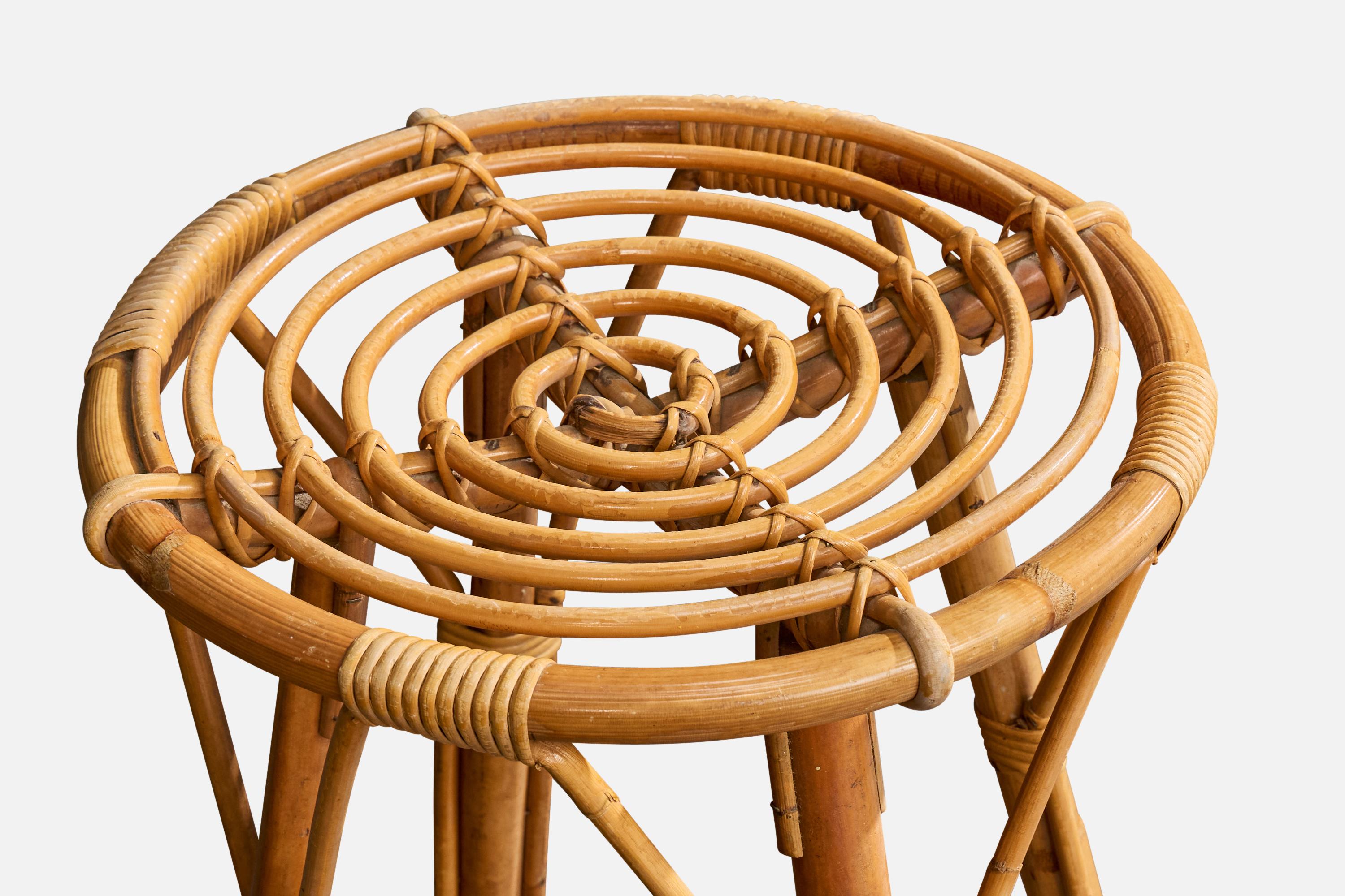 Designer américain, Bar, Bambou, Rotin, Wood, USA, années 1950 en vente 8