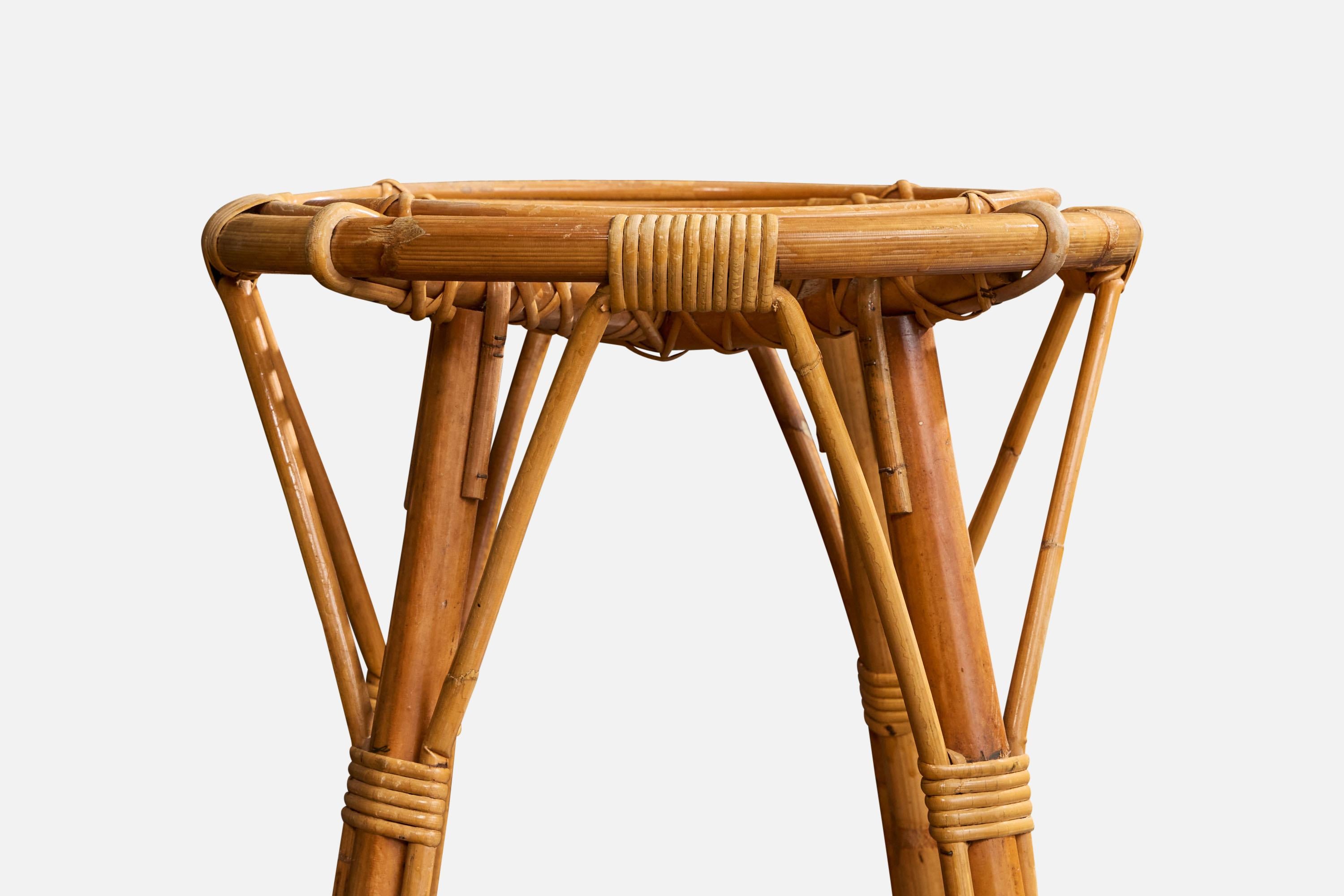 Designer américain, Bar, Bambou, Rotin, Wood, USA, années 1950 en vente 9