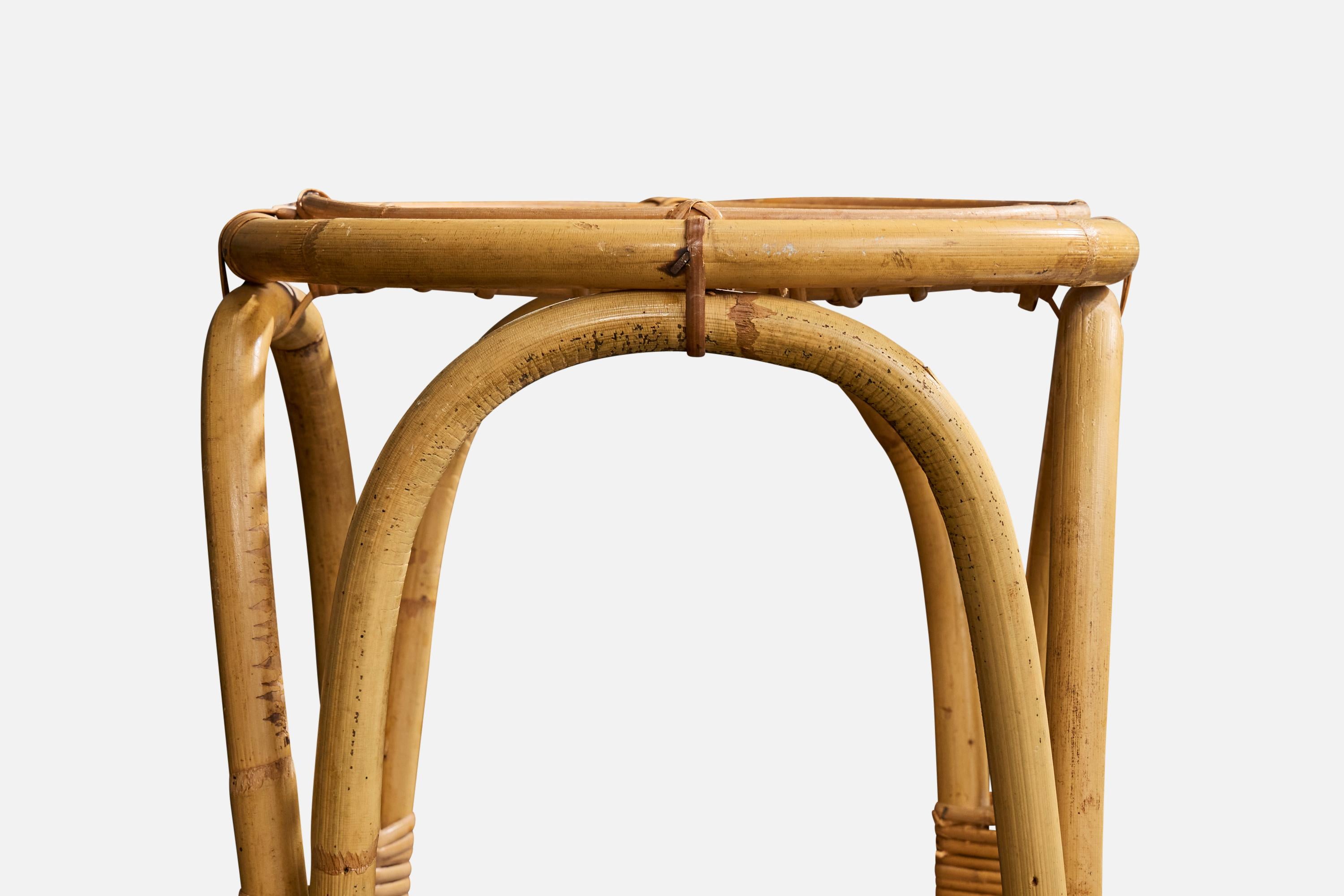 Designer américain, Bar, Bambou, Rotin, Wood, USA, années 1950 en vente 12