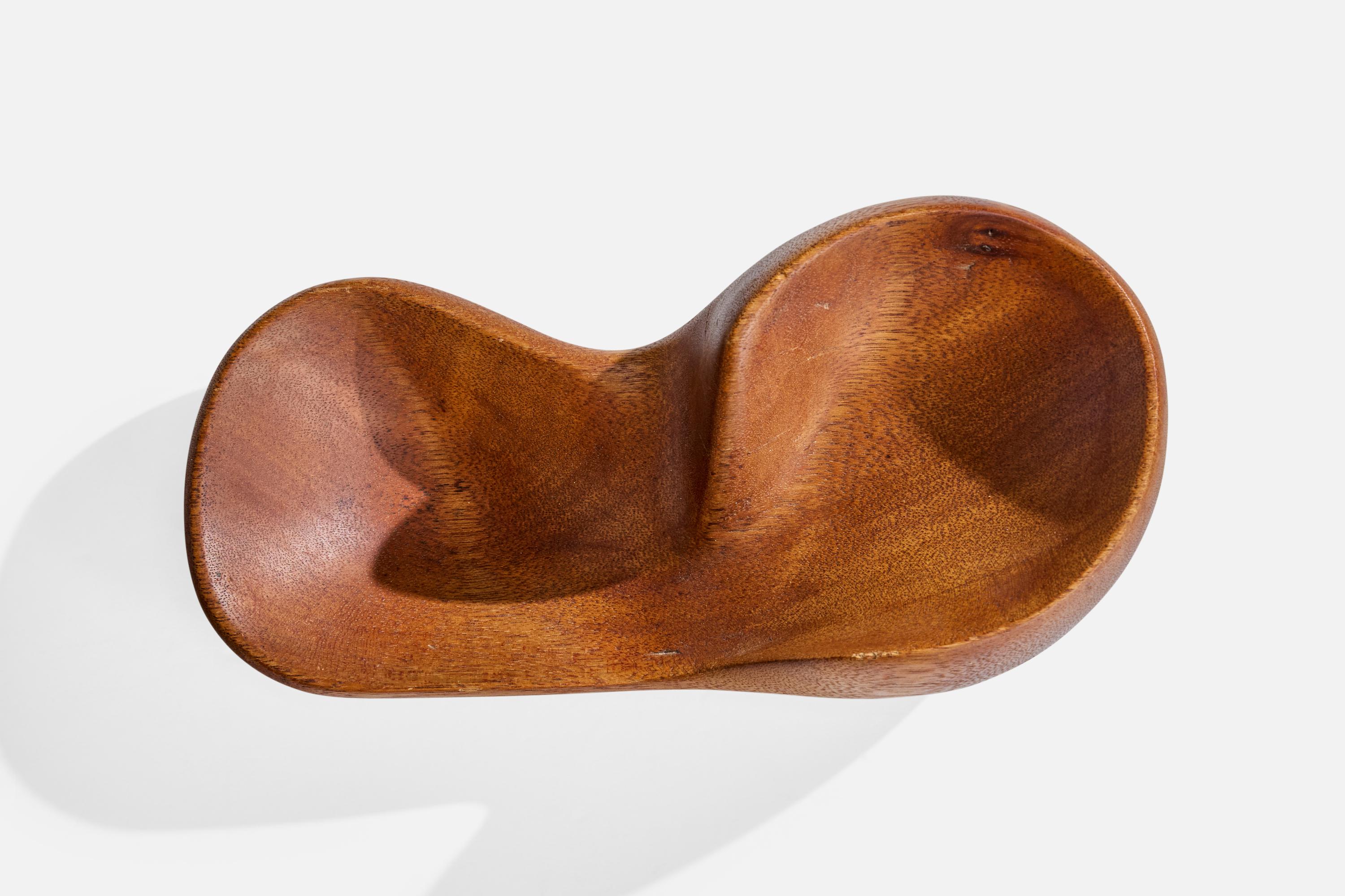 Designer americano, Ciotola, Wood, USA, anni '50 in vendita 3