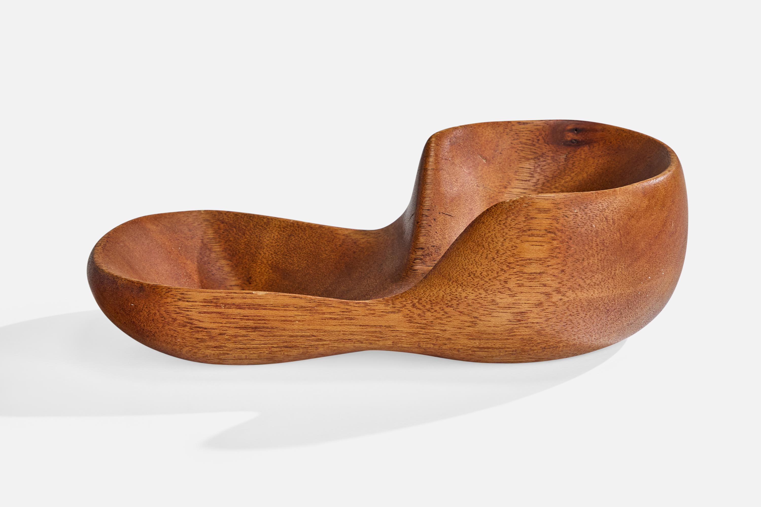 Americano Designer americano, Ciotola, Wood, USA, anni '50 in vendita